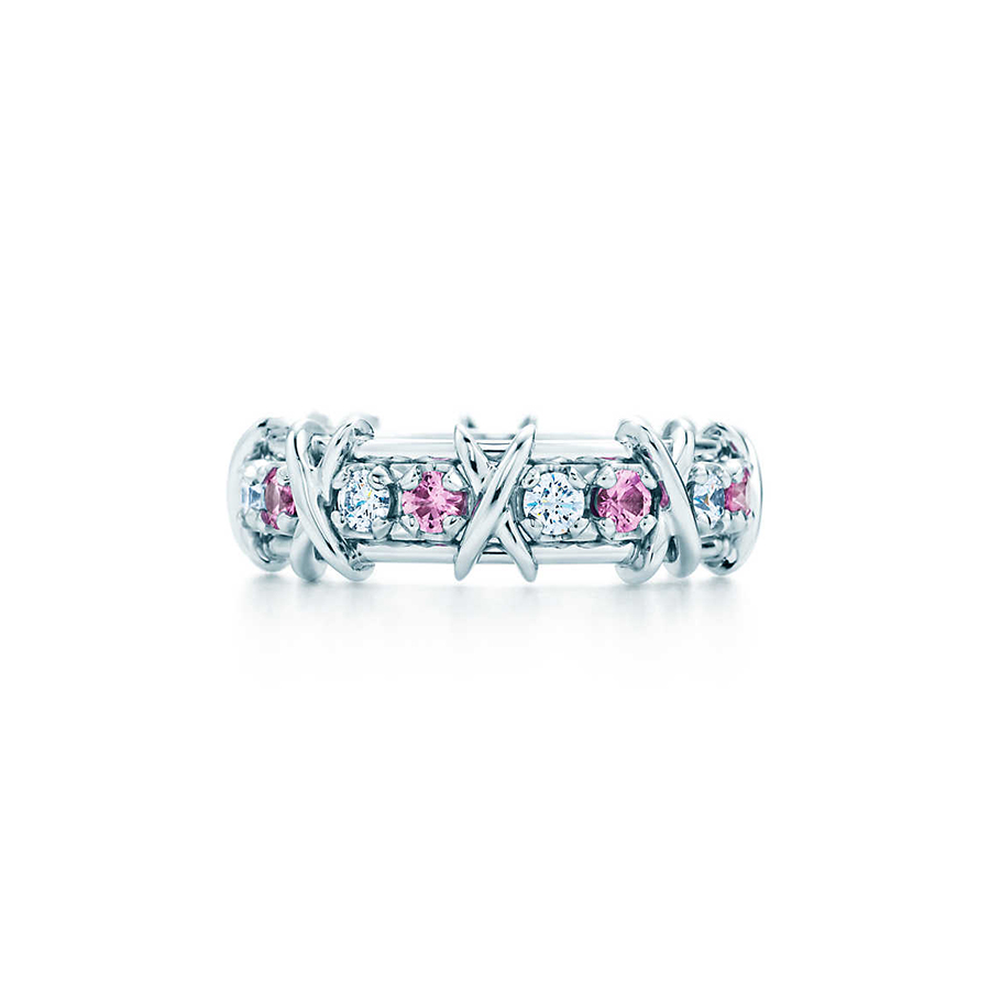 Garnet Rhodolite Dome Ring