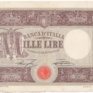 1.000 Lire Matrice